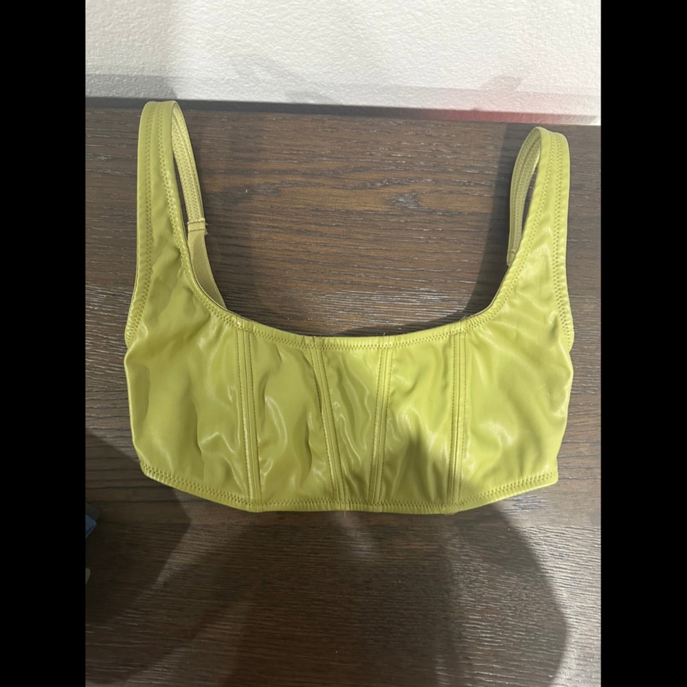 Out from under leather bralette 
Size small
Never worn